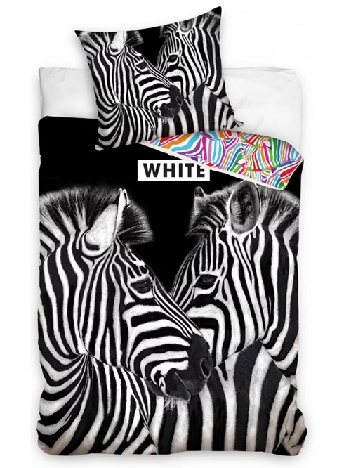 Zebra sengetøj 140*200 cm/ 70*90 cm